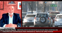 Imagen de la entrevista al Dr. Mario Córdova España