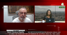 Imagen de la entrevista al Dr. Mario Córdova España